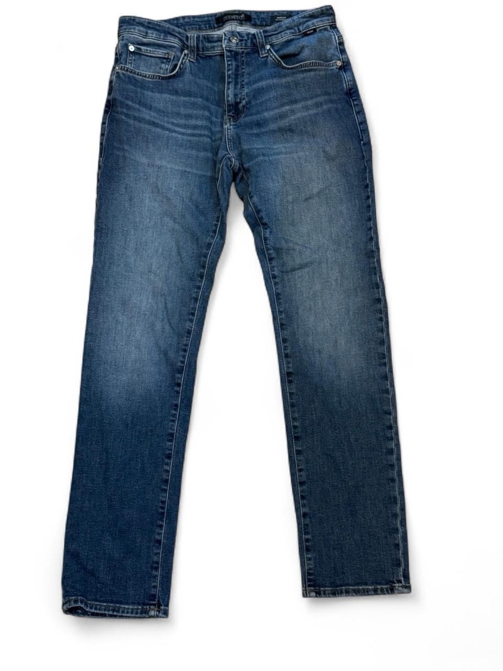 Mavi Men's Slim Straight Jeans in Medium Blue Wash